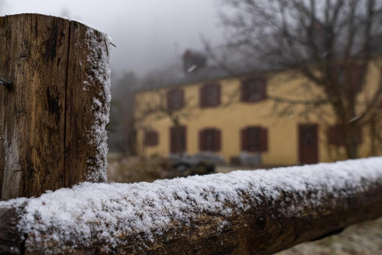 Gite Auberge Les Cascades 라몽지 외부 사진